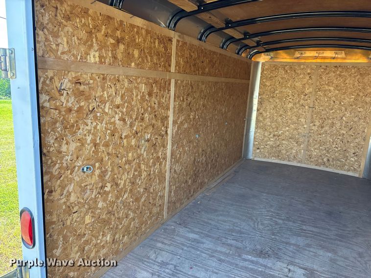 image for item EO4372 1996 Interstate Manufacturing Inc. enclosed cargo trailer