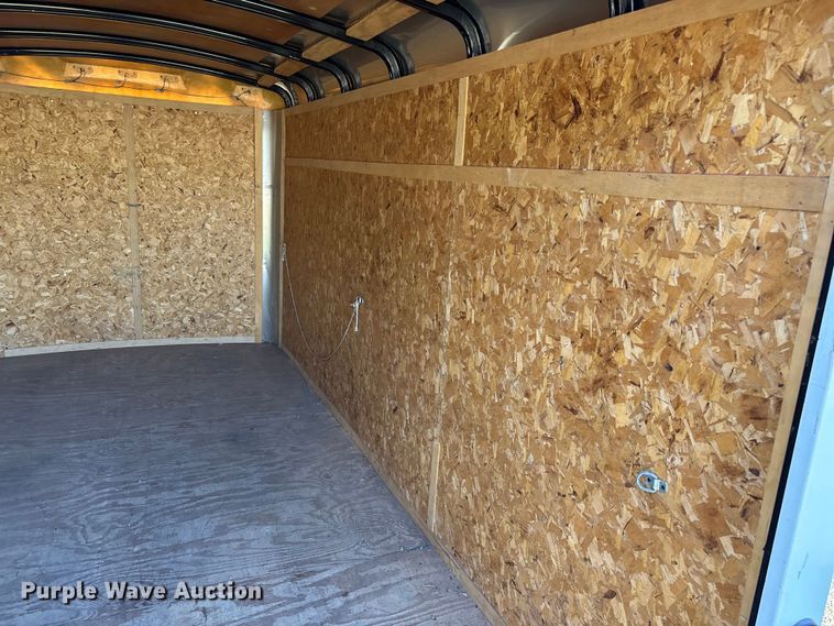 image for item EO4372 1996 Interstate Manufacturing Inc. enclosed cargo trailer
