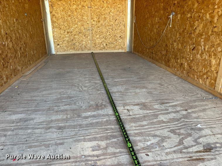 image for item EO4372 1996 Interstate Manufacturing Inc. enclosed cargo trailer
