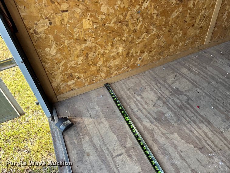 image for item EO4372 1996 Interstate Manufacturing Inc. enclosed cargo trailer