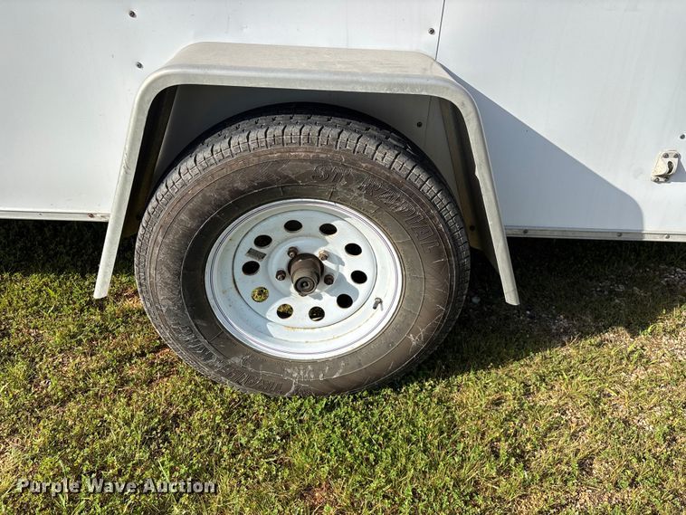image for item EO4372 1996 Interstate Manufacturing Inc. enclosed cargo trailer