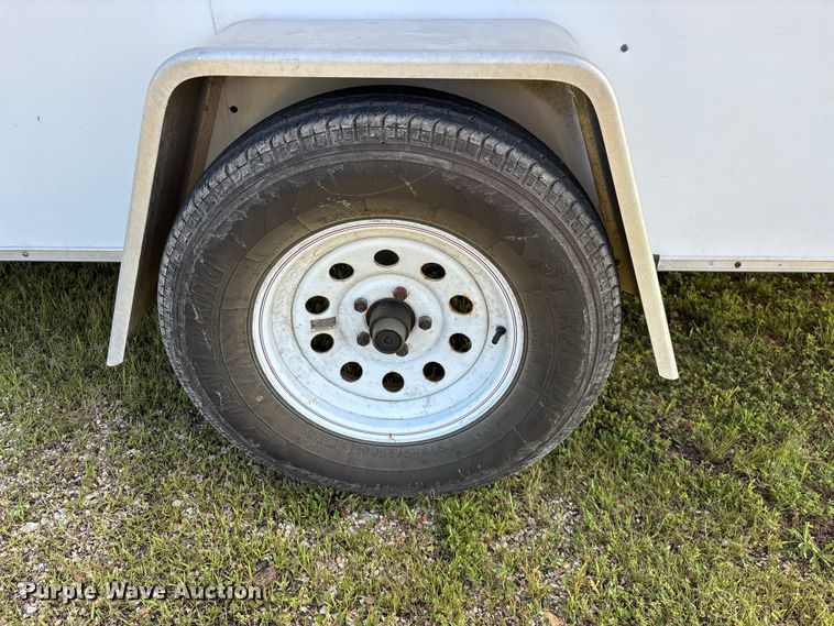 image for item EO4372 1996 Interstate Manufacturing Inc. enclosed cargo trailer