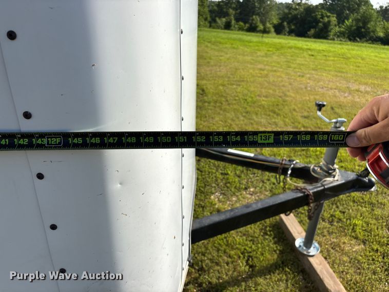 image for item EO4372 1996 Interstate Manufacturing Inc. enclosed cargo trailer