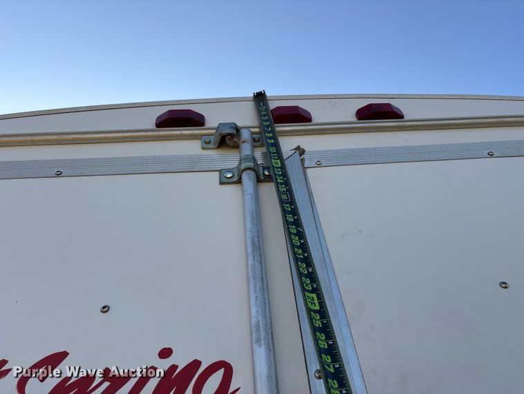 image for item EO4372 1996 Interstate Manufacturing Inc. enclosed cargo trailer