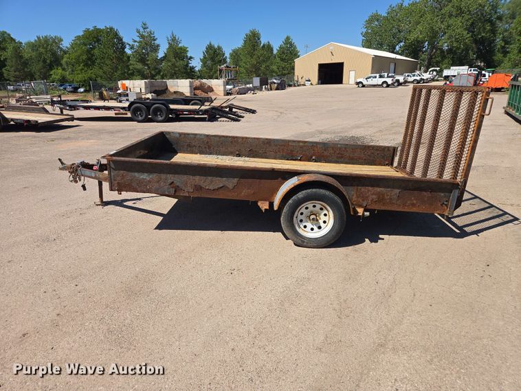image for item ER1768 2017 H&H Trailers utility trailer