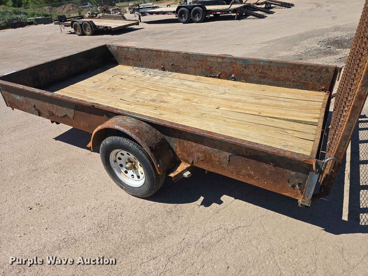 image for item ER1768 2017 H&H Trailers utility trailer