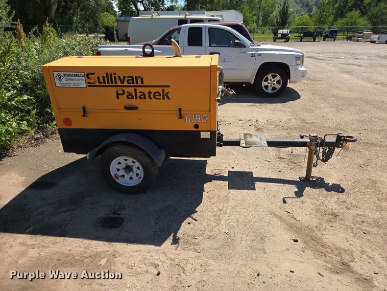 image for item ER1769 Sullivan Palatek D185P2JD air compressor