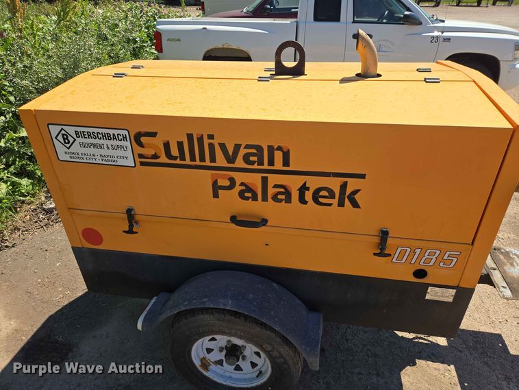 image for item ER1769 Sullivan Palatek D185P2JD air compressor