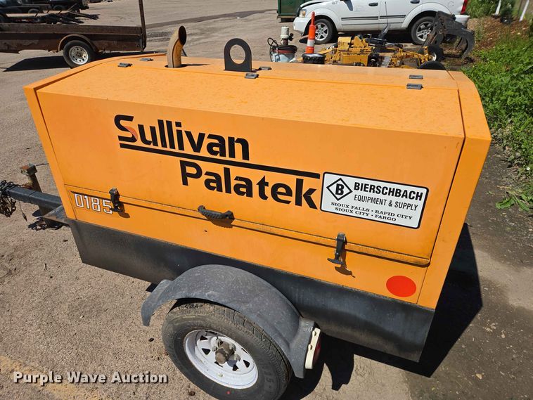 image for item ER1769 Sullivan Palatek D185P2JD air compressor
