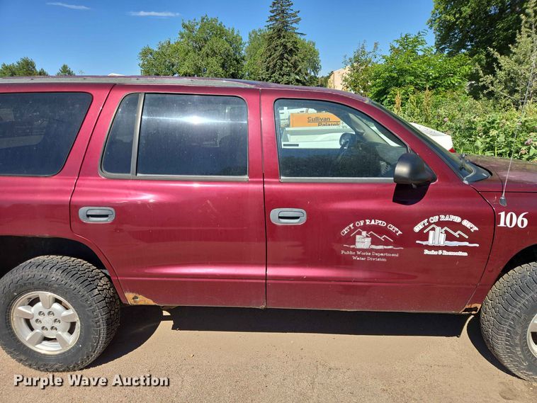image for item ER1772 2002 Dodge Durango SUV
