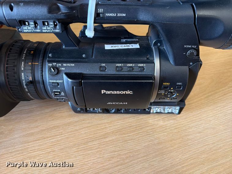 image for item ER1833 Panasonic AG-AC130AP camera