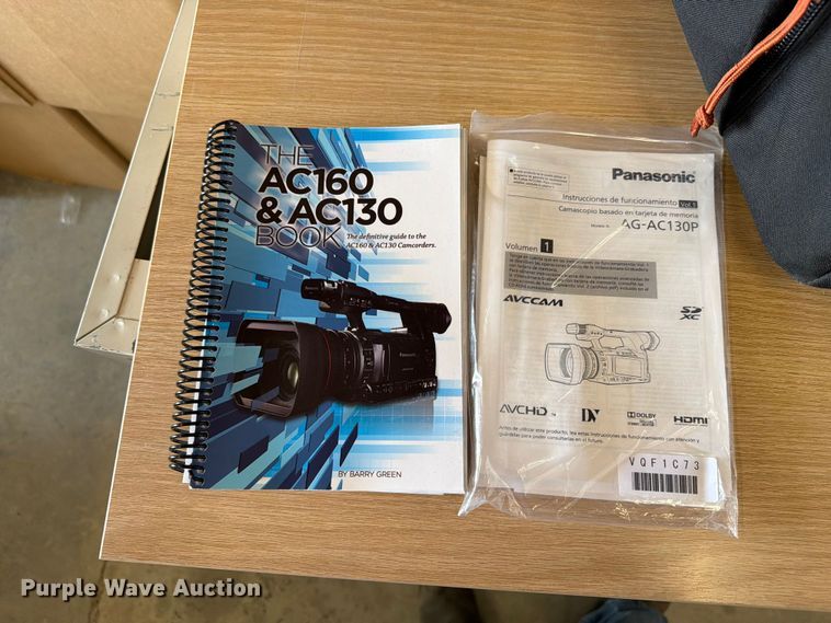 image for item ER1833 Panasonic AG-AC130AP camera