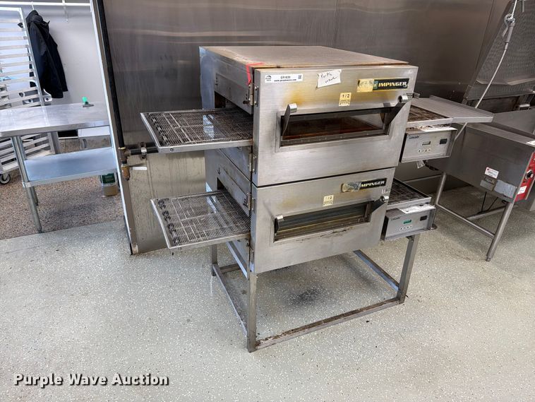 image for item ER1839 (2) Lincoln Impinger 1132-000-U-K1837 pizza ovens