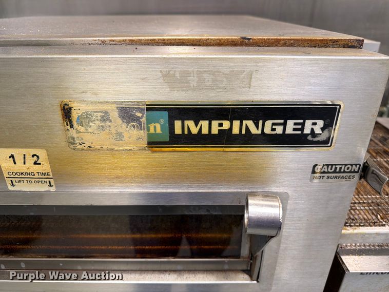 image for item ER1839 (2) Lincoln Impinger 1132-000-U-K1837 pizza ovens