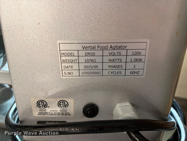image for item ER1853 Restaurant equipment
