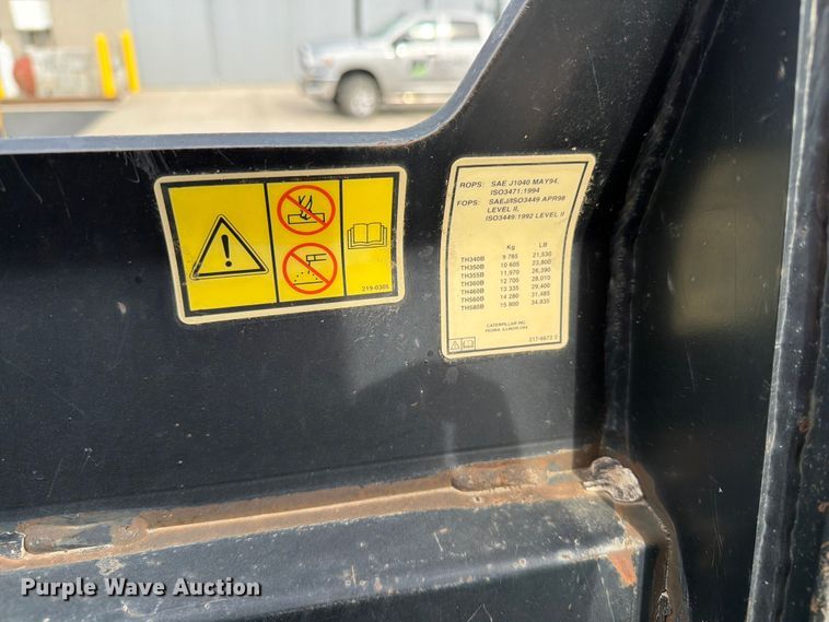 image for item ER1861 2005 Caterpillar TH350B telehandler