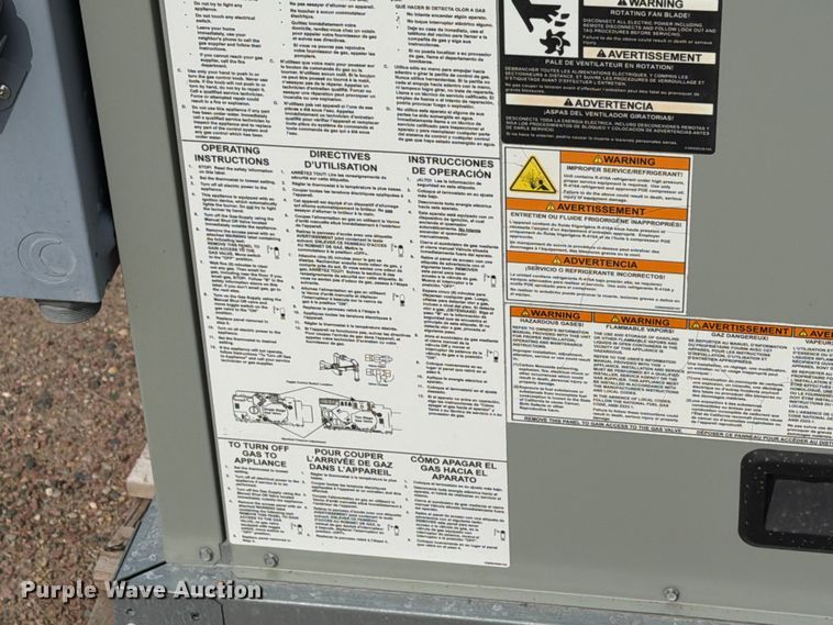 image for item ER1864 2021 Trane GBC048A3EMB04000000000000000000000000000 forced air furnace