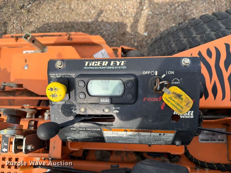 image for item ER1866 Scag Turf Tiger II ZTR lawn mower