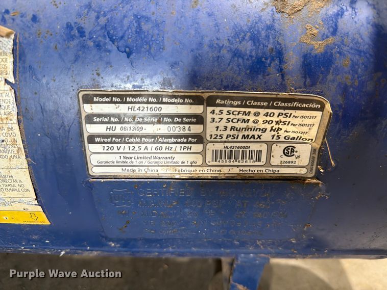 image for item ER1873 (4) air compressors