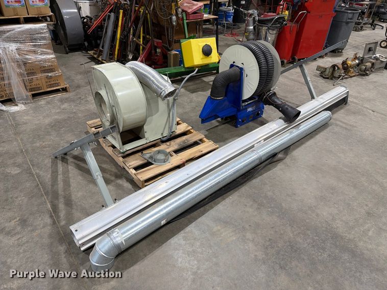 image for item ER1874 EuroVent vehicle exhaust extraction system