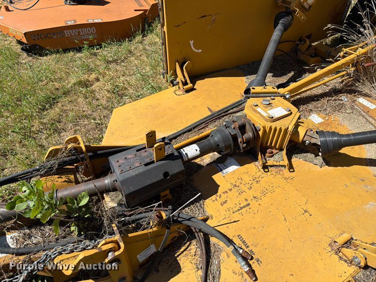 image for item ER1885 2001 Wood 3180 batwing rotary mower