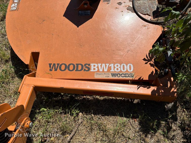 image for item ER1886 Woods BW1800 batwing rotary mower