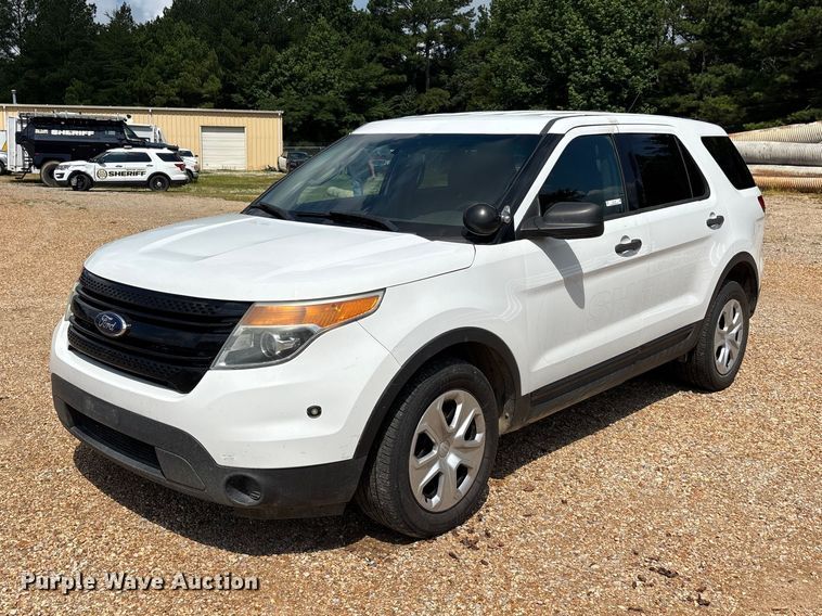 image for item ER3103 2014 Ford Explorer Police Interceptor SUV