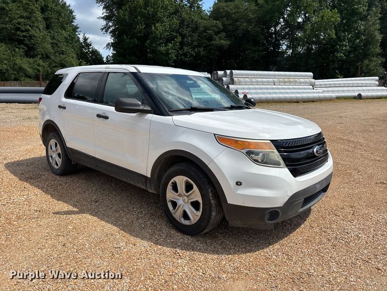 image for item ER3103 2014 Ford Explorer Police Interceptor SUV