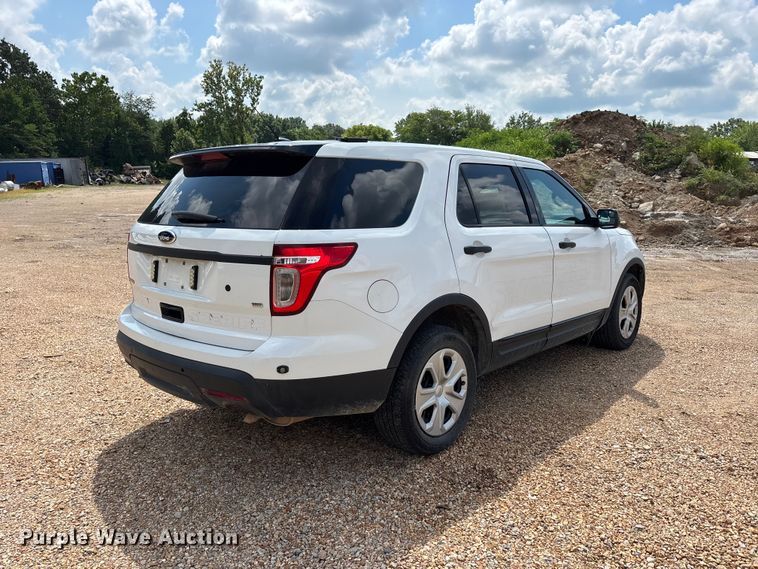 image for item ER3103 2014 Ford Explorer Police Interceptor SUV