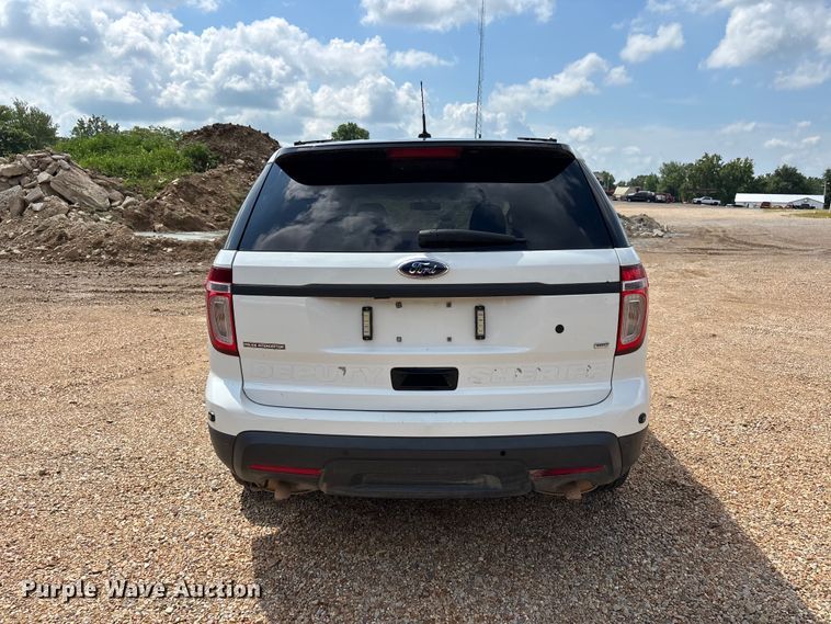image for item ER3103 2014 Ford Explorer Police Interceptor SUV