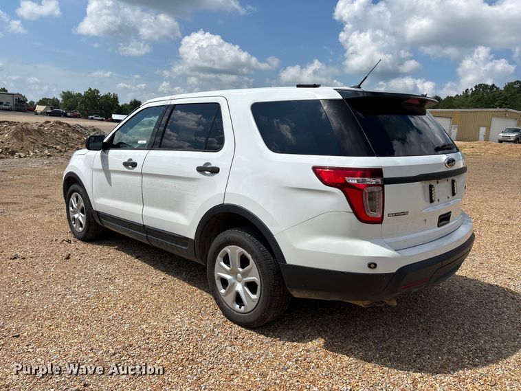image for item ER3103 2014 Ford Explorer Police Interceptor SUV