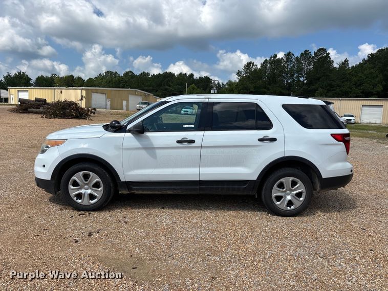 image for item ER3103 2014 Ford Explorer Police Interceptor SUV