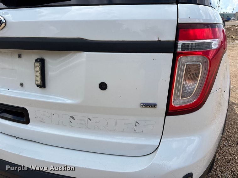 image for item ER3103 2014 Ford Explorer Police Interceptor SUV