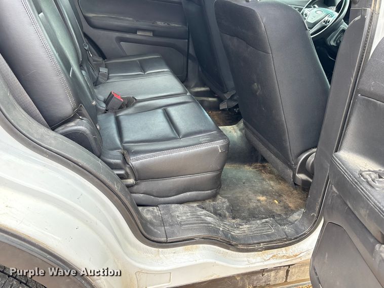 image for item ER3103 2014 Ford Explorer Police Interceptor SUV