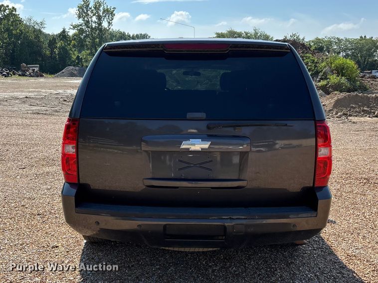 image for item ER3106 2011 Chevrolet Tahoe Police SUV