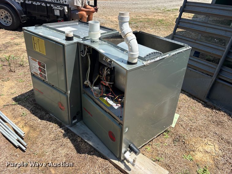 (2) Rheem Classic 90 Plus heaters