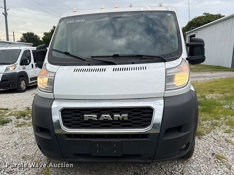 image for item ET0311 2019 RAM Promaster 1500 handicap accessible van