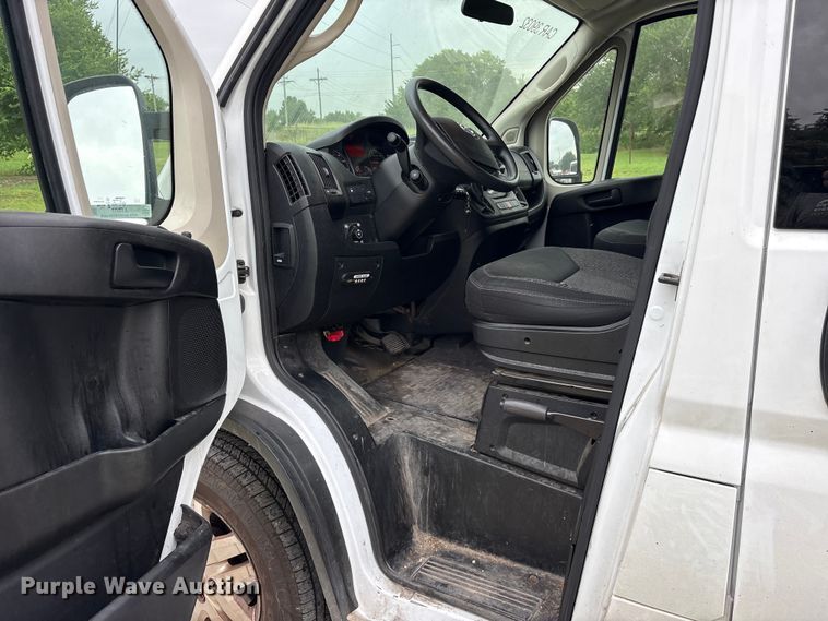 image for item ET0311 2019 RAM Promaster 1500 handicap accessible van