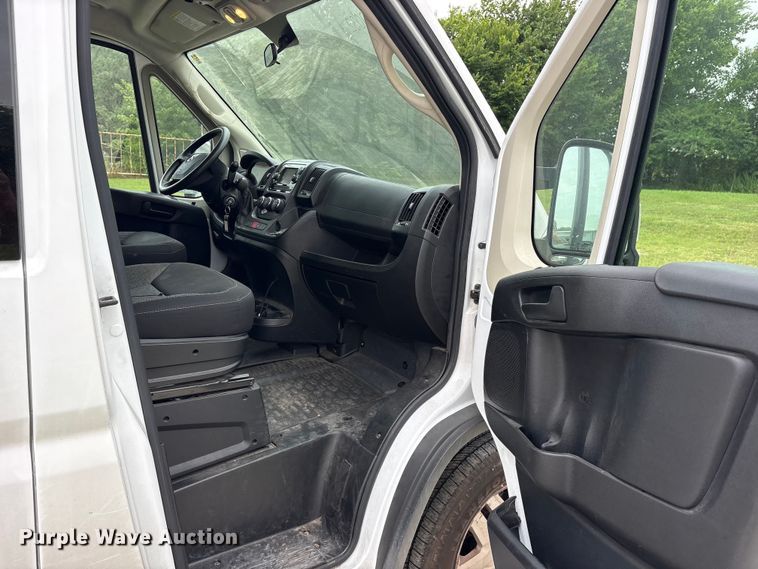 image for item ET0311 2019 RAM Promaster 1500 handicap accessible van