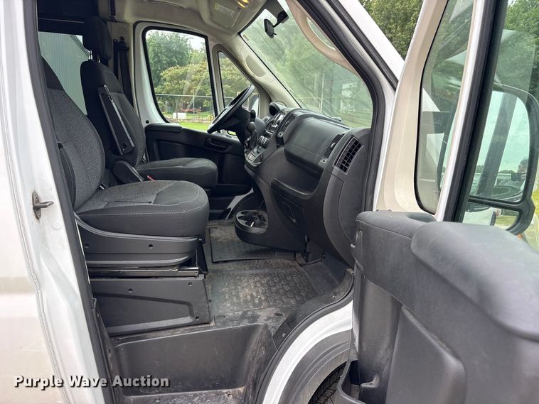 image for item ET0311 2019 RAM Promaster 1500 handicap accessible van