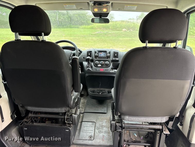 image for item ET0311 2019 RAM Promaster 1500 handicap accessible van
