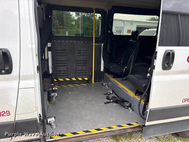 image for item ET0311 2019 RAM Promaster 1500 handicap accessible van