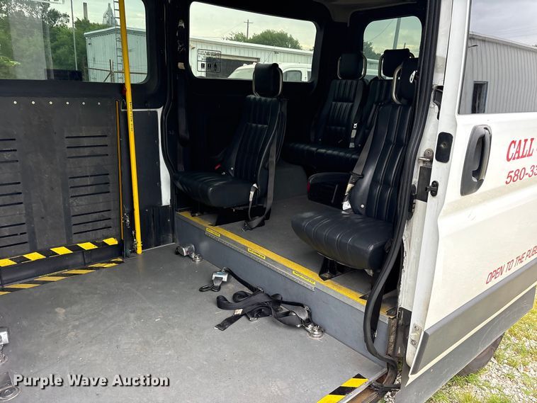 image for item ET0311 2019 RAM Promaster 1500 handicap accessible van
