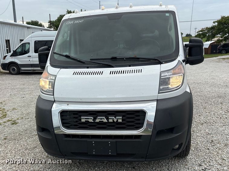 image for item ET0312 2019 RAM Promaster 1500 handicap accessible van