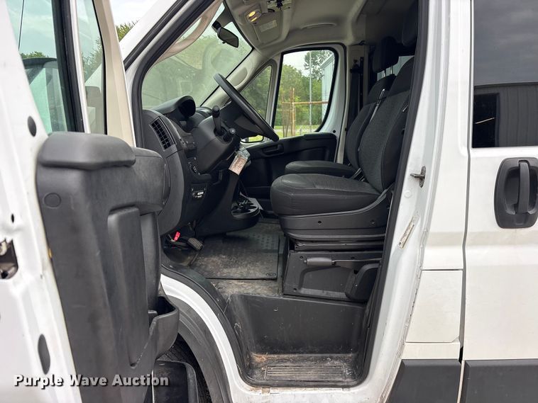 image for item ET0312 2019 RAM Promaster 1500 handicap accessible van