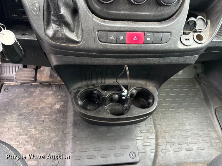 image for item ET0312 2019 RAM Promaster 1500 handicap accessible van