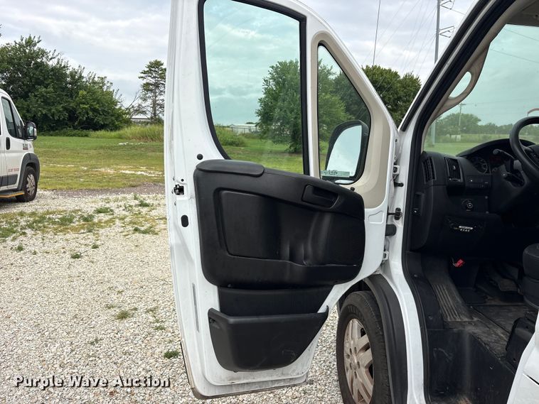 image for item ET0312 2019 RAM Promaster 1500 handicap accessible van
