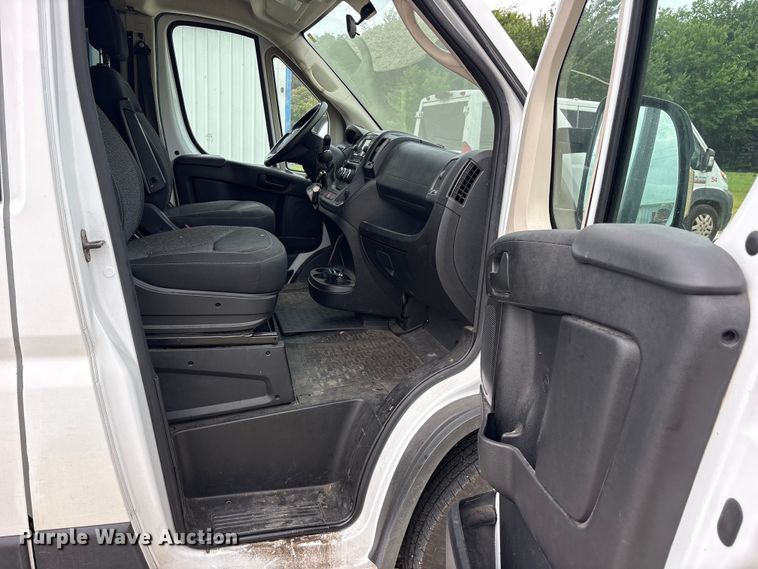 image for item ET0312 2019 RAM Promaster 1500 handicap accessible van