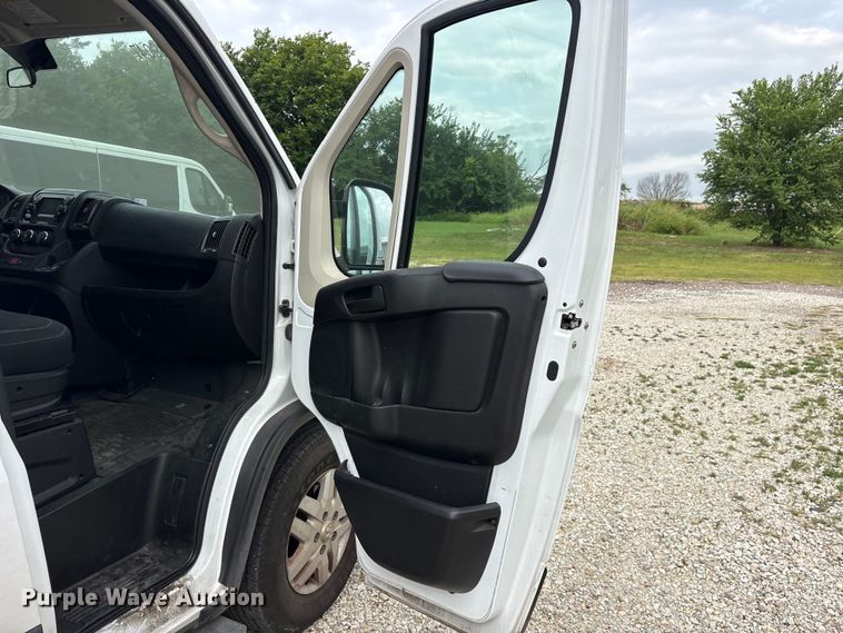 image for item ET0312 2019 RAM Promaster 1500 handicap accessible van