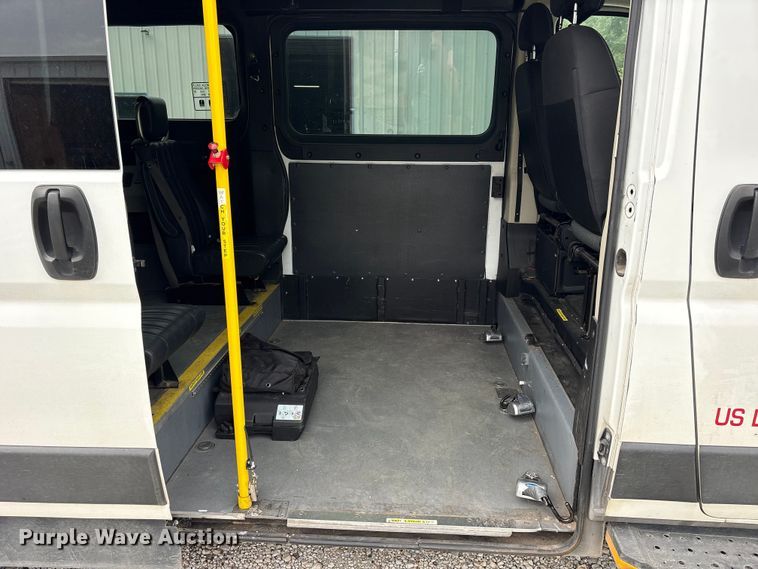 image for item ET0312 2019 RAM Promaster 1500 handicap accessible van